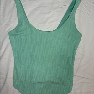 H&M Light Green Camisole Top